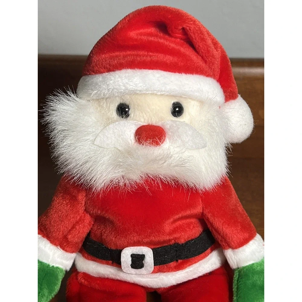 Vintage Mint Condition TY Beanie Baby - Santa 1998 Christmas Soft Plush With Tag
